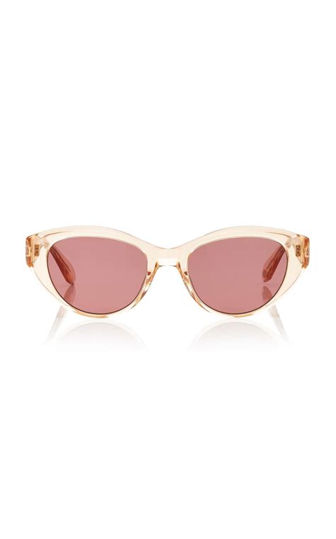 garrett leight cat-eye sunglasses